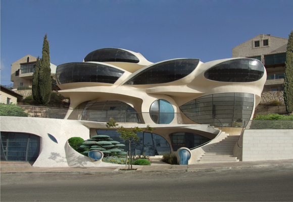 Pavie-Architect-Biomorphic-House FrontView